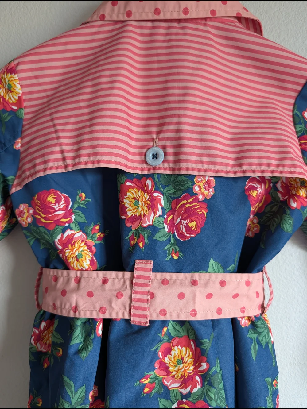 Matilda Jane Mixed Print Belted Trench